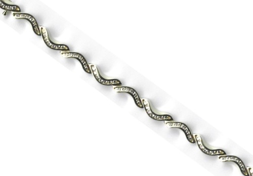 designer white gold diamond bracelet