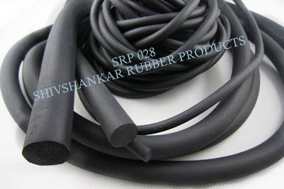 Black Silicon Rubber Cord