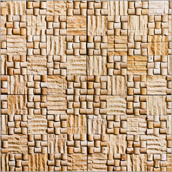Damascus Pattern Teak Sandstone
