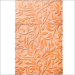3D Plant Pattern Teak Sandstone