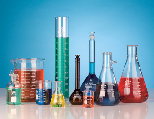 Scientific Glass Flask