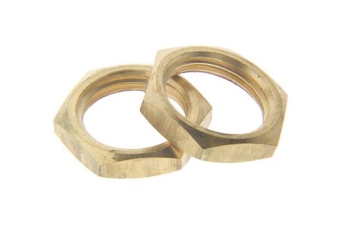 Brass Hex Check Nut