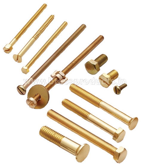 Brass File Screw