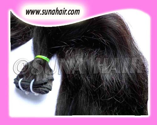 Natural Color Virgin Remy Silky Straight Human Hair Extensions