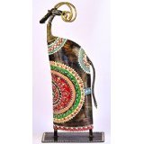 Figurine Decorative Metal Deer