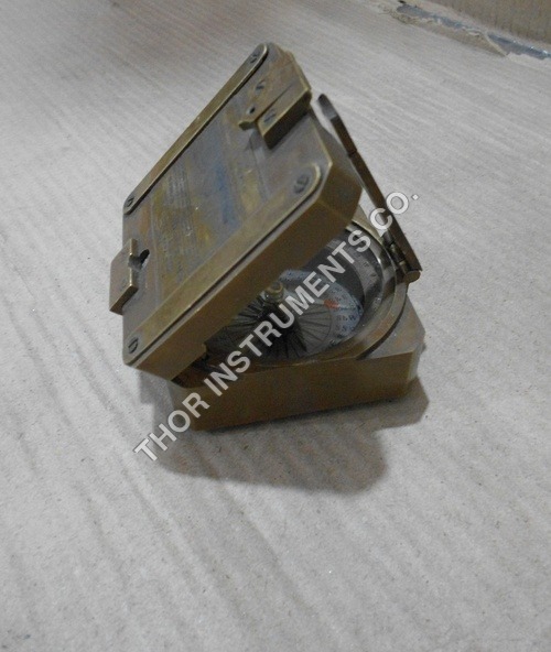 Brass Brunton compass