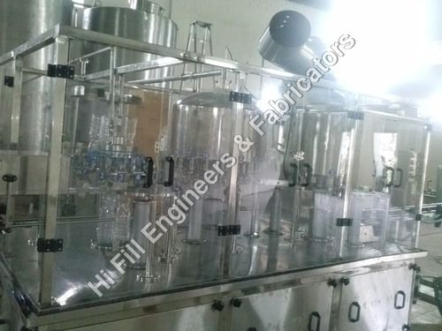 Rotary Rinser Filler Capper Machine