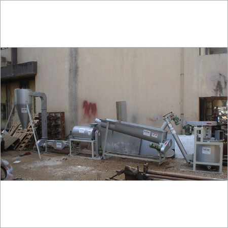 Plastic Waste Washing And Drying Plant