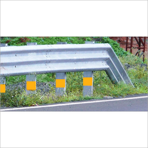 Metal Beam Crash Barrier