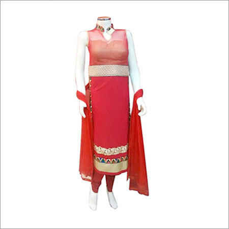 Modern Red Salwar Kameez