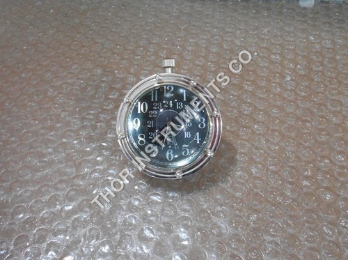 Nautical Watch Nickle Paper Weight Clock