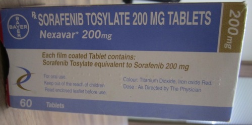 Nexavar Sorafenib Tosylate 200mg Tablets