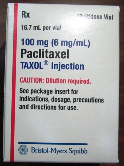 Taxol Paclitaxel 30mg/100mg/300mg Injection