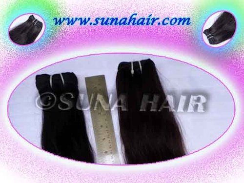 Indian deep quality virgin black body wavy hair top quality hair ex