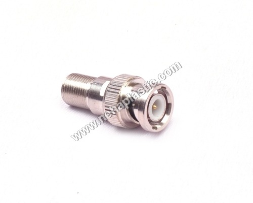 BNC Plug To F Socket Adaptor