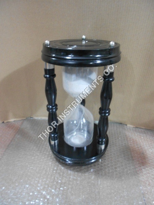 Wooden Black Sand Timer