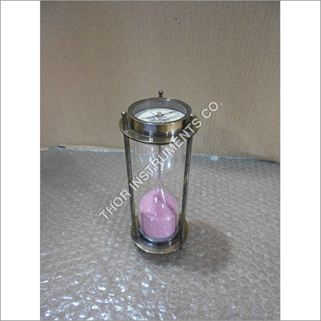 HourglassTimer Clock Decor Sand Timer with Compass