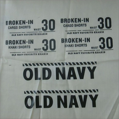 Wash Care Label