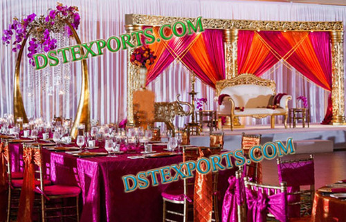 WEDDING GOLDEN THEEM STAGE 6896