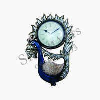 Designer Peacock Wall Clocks