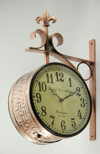 Antique Brass Decorative Wall Clocks & Station Wall Clocks