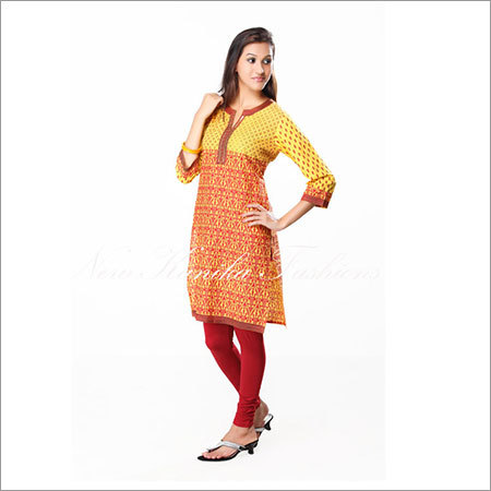 Printed Cotton Kurti