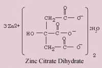 Zinc Citrate Dihydrate