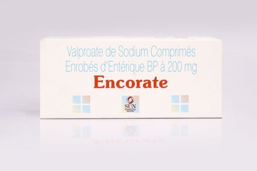 Encorate 200mg Valproate Sodium Tablet