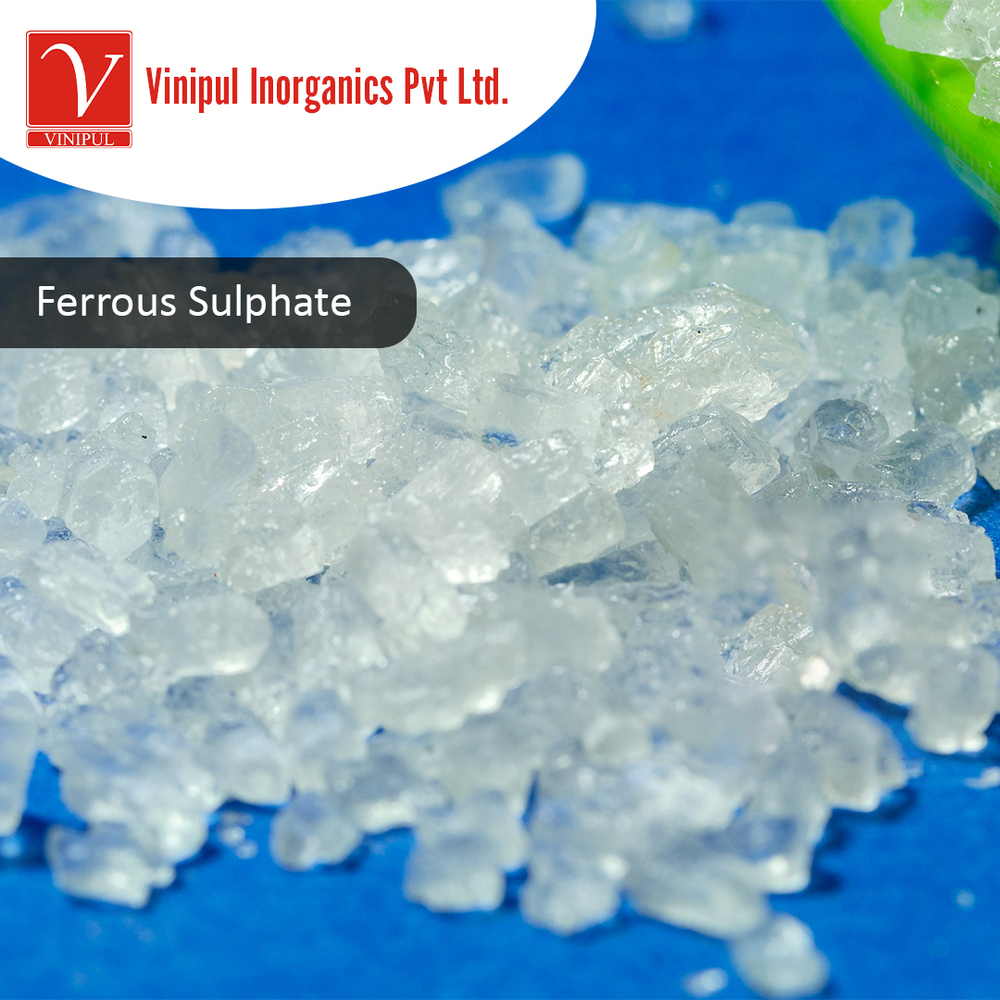 Ferrous Sulphate - Anhydrous Powder, 98% Purity | Green Color, Industrial Grade, Technical Application