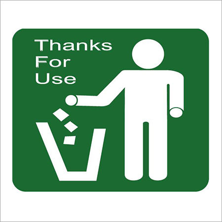 Use Me Dustbin Signage Buy Use Me Dustbin Signage