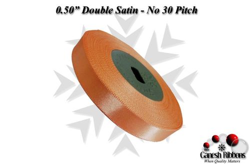 Double Satin Ribbons - Pitch