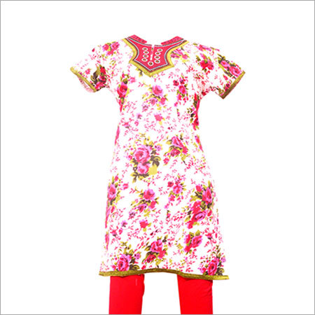 Embroidered Cotton Kurtis