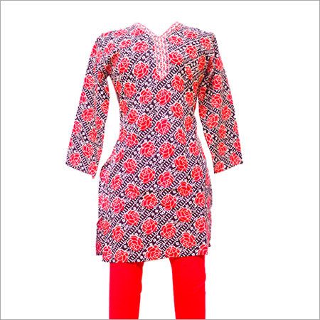 Cotton Printed Kurti