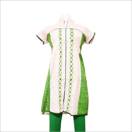 Cotton Kora Embroidery Kurti