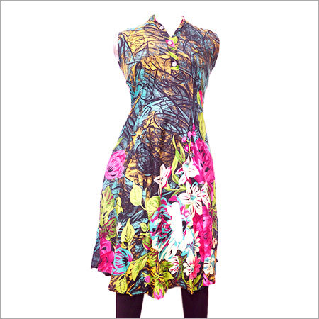 Rayon Cotton Kurti