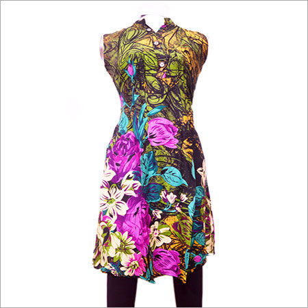 Rayon Cotton Kurti