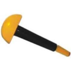 ACi Jimmy Spring - Rubber 12cm Yellow Half-Dome | Pain Relief Acupressure Circulation Aid