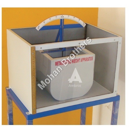 Metacentric Height Apparatus Dimension(L*W*H): 1500 X 1000 X 80 Mm Millimeter (Mm)