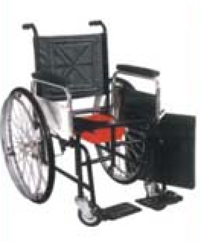 Wheel Chair with Commode