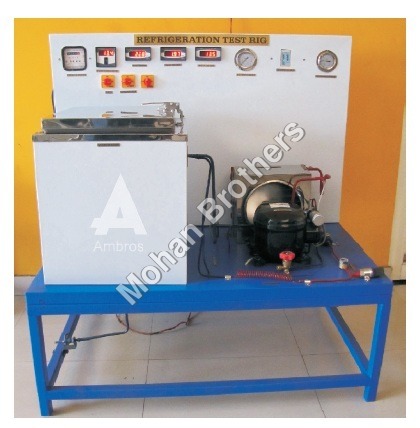 Refrigeration Trainer Capacity: 50-272 Kg/Hr