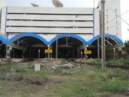 Railway Station Extension with Roof Design and Detailing