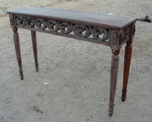 Carved Jigsaw Console