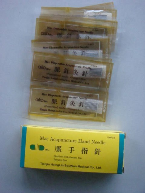 ACi Sujok Needle - Stainless Steel, 18x0.7cm, Set of 50 | Disposable, Sterile, Easy Use, Sujok Therapy