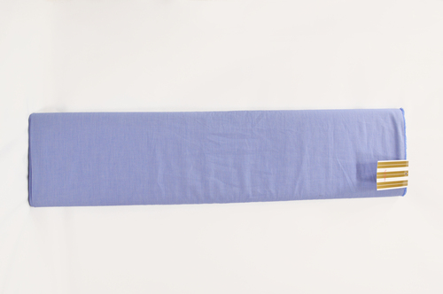 100% Cotton Blue Shirting Fabric