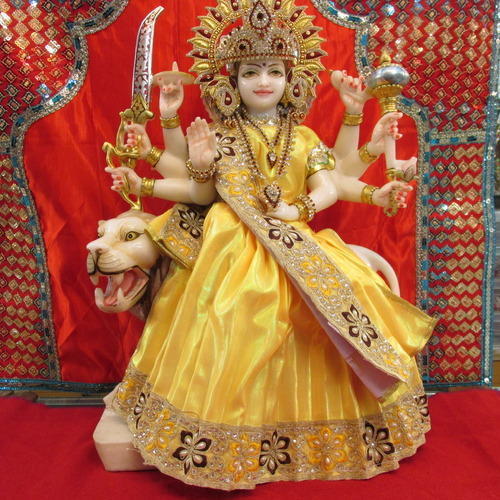 Ambe / Durga Mataji In Marble