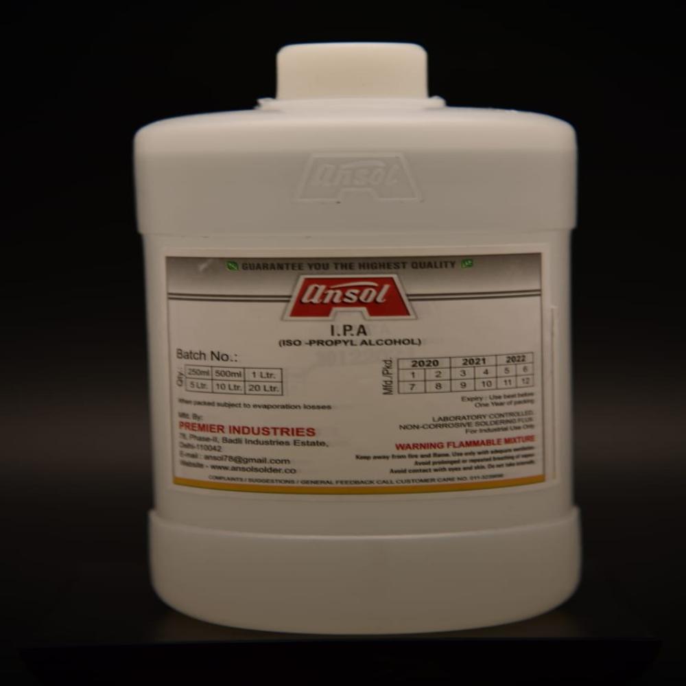 Liquid Soldering Flux - Liquid Composition, 250ml To 20 Ltr Size, Light Yellow Color, No-clean Application For Wave And Hand Soldering