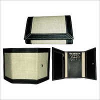 Leather Jute Wallets - Leather Jute, 4x3x1 Inches, Black | Durable, Stylish, Eco-friendly, Multiple Pockets, Snap Closure