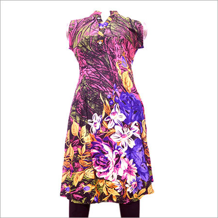 Rayon Cotton Kurti