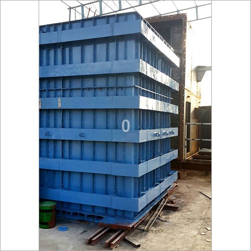 Blue Cement Plant Structures