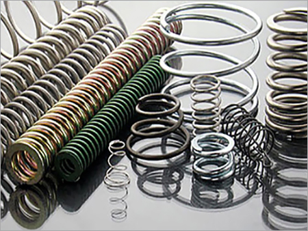 Coil Spring - Spring Steel, Closed Ground Ends, Varies Diameter | Durable Design, High Elasticity, Load Resistance, Corrosion Resistance, Vibration Control
